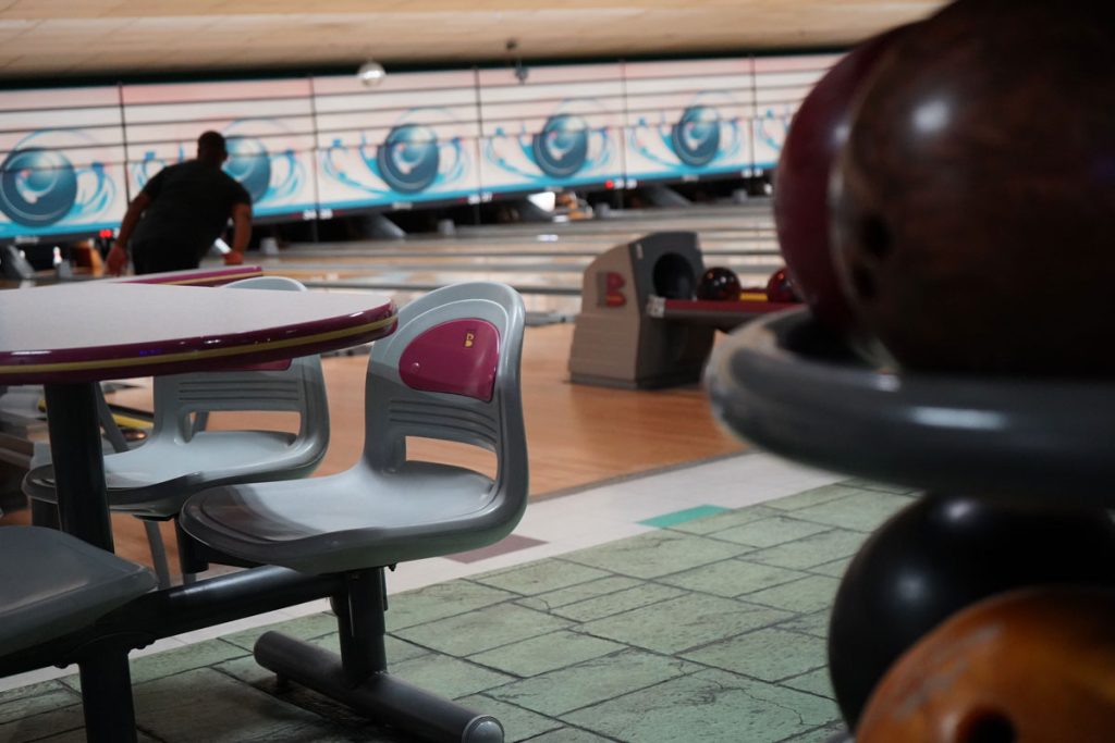 bowling lanes